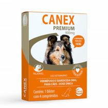 Canex Premium Vermífugo para cães até 10kg Ceva 4 Comprimidos