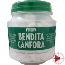 Cânfora Aromatizante Repelente De Pragas Pote 200 Tab 0,75g