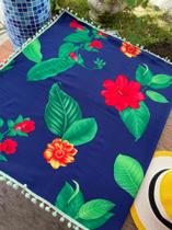 Canga atoalhada de praia ou piscina