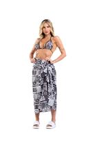 Canga beachwear estampado Canga beachwear estampado