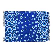 Canga BIG Olho Grego Azul Tradicional Viscose Canga BIG Olho Grego Azul Tradicional Viscose