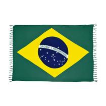 CANGA DE PRAIA BANDEIRA DO BRASIL Tamanho:UCor:Verde CANGA DE PRAIA BANDEIRA DO BRASIL Tamanho:UCor:Verde