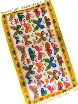 Canga de Praia Borboletas Coloridas em Poliéster