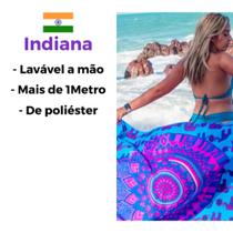 Canga de praia indiana e Brasil estampa 100% Poliéster canga Moda praia Verão saída de banho - GTMODA