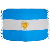Canga de Praia Retangular Viscose Estampa Bandeira Argentina Canga de Praia Retangular Viscose Estampa Bandeira Argentina