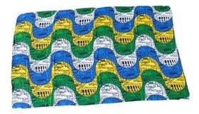 Canga De Praia Rio De Janeiro Gigante Azul 100 Viscose