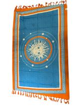 Canga de Praia Sol e Lua Mística com Toque Astral B95956