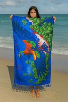 Canga Estampada Animal Colorida