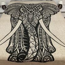 Canga Grande Cangão Colcha Indiano Elefante Mandala - Breeza Store