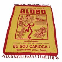 Canga Praia 100% Viscose Biscoito Globo Vermelho 1,60Mx1,10M