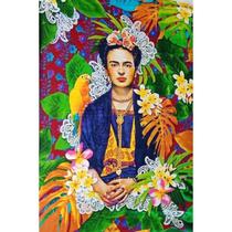Canga Praia Frida Kahlo Pintora Mexicana Viscose 100% Verão Canga Praia Frida Kahlo Pintora Mexicana Viscose 100% Verão