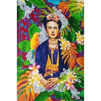 Canga Praia Frida Kahlo Pintora Mexicana Viscose 100% Verão - BALI