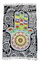 Canga Praia Hamsã Mão Fatima Big Hand Moda Praia Verão Saida Canga Praia Hamsã Mão Fatima Big Hand Moda Praia Verão Saida