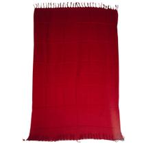 Canga Praia Lisa Simples Viscose Moda Verão 2024 Franja Uno