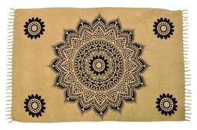 Canga Praia Mandala Floral Saída Moda Verão Beach Bali Viscose Diversas Cores Canga Praia Mandala Floral Saída Moda Verão Beach Bali Viscose Diversas Cores