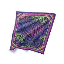 Canga Saída De Praia Estampa Onça Colorida 125X125 Bali Canga Saída De Praia Estampa Onça Colorida 125X125 Bali