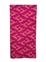 Canga Saída De Praia Piscina Grande Estampada Retangular Pitu Rosa Pink