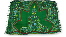 Canga Saída de Praia Tecido Viscose Estampa Chakras