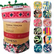 Canga Toalha Saída de Praia Dupla Face Atoalhada Luxo Original - Camesa Canga Toalha Saída de Praia Dupla Face Atoalhada Luxo Original - Camesa