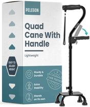 Cangalha Quad Cane PELEGON - Suporte para Idosos com Capacidade de 136kg Cangalha Quad Cane PELEGON - Suporte para Idosos com Capacidade de 136kg