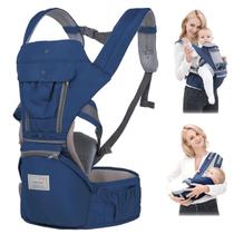 Canguru Baby Bag Carregador De Bebê Sling 12 Posições 20Kg Cor:Azul Canguru Baby Bag Carregador De Bebê Sling 12 Posições 20Kg Cor:Azul