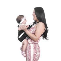 Canguru Bebê 3 Posições Conforto Ergonômico Baby Style Preto Canguru Bebê 3 Posições Conforto Ergonômico Baby Style Preto