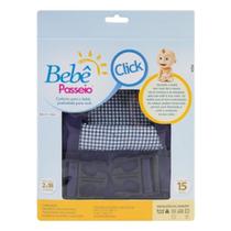 Canguru bebê passeio click azul marinho unissex até 15Kg