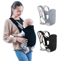 Canguru Bebê Sling Carregador Ergonômico Passeio 4 Posições Canguru Bebê Sling Carregador Ergonômico Passeio 4 Posições