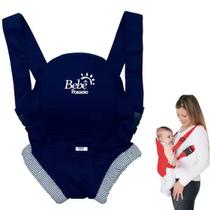 Canguru Carrega Bebê Listras Marinho Canguru Carrega Bebê Listras Marinho