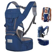 Canguru Carregador Bebe Criança Deitado Sentado Bolso Alça Ergonomica Ajustavel Passeio Viagem Confortavel Pratico Suporte Resistente Seguro