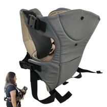 Canguru Carregador Bebe Criança Passeio Viagem Sentado Bolso Alça Ajustavel Seguro Resistente Macio Confortavel
