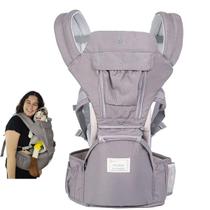Canguru Carregador Bebe Criança Sentado Deitado Passeio Viagem Bolso Alça Ajustavel Ergonomica Macio Segurança Suporte Confortavel Resistente