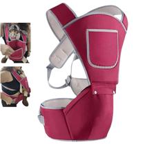 Canguru Carregador Criança Bebe Alça Ergonomica Ajustavel Macio Acolchoada Viagem Passeio Bolso Seguro Resistente Praticidade