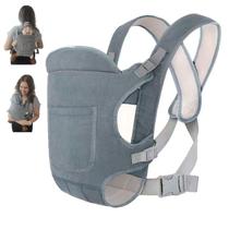Canguru Carregador Criança Bebe Sentado Deitado Alça Ajustavel Ergonomica Passeio Viagem Seguro Macio Resistente Confortavel