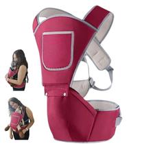 Canguru Carregador Criança Bebe Suporte Passeio Viagem Alça Ajustavel Ergonomica Macio Resistente Confortavel Segurança Praticidade