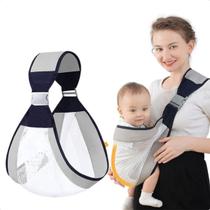 Canguru Carregador Sling Bebe Ajustável Ergonomico Baby