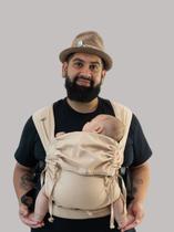 Canguru de bebê ajustável Upachila Areia Canguru de bebê ajustável Upachila Areia