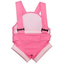 Canguru de bebê bublim baby 100% algodão tamanho único rosa +3 meses