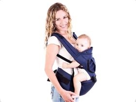 Canguru De Bebê Ergonômico Azul Seat Line 15kg Para Crianças 17600A