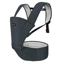 Canguru de Passeio Para Bebê 5 Em 1 Básico Avançado Até 15kg Ibimboo Cinza Escuro Canguru de Passeio Para Bebê 5 Em 1 Básico Avançado Até 15kg Ibimboo Cinza Escuro