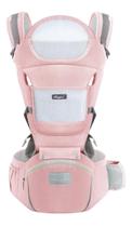 Canguru Elegance 7 Posições Para Passeio c/Bebê Mucca Ergonômico Rosa Bebê Canguru Elegance 7 Posições Para Passeio c/Bebê Mucca Ergonômico Rosa Bebê