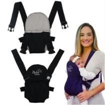 Canguru Ergonomico Carrega Bebê com 2 posições Bebê Passeio Click 01 Peça