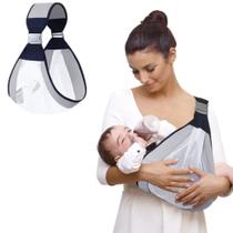 Canguru Ergonômico Carregador Bebe com Alça de Ombro Ajustável Canguru Ergonômico Carregador Bebe com Alça de Ombro Ajustável