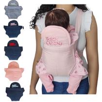 Canguru Ergonômico de Bebê Infantil Baby Carona Macio e Ajustável Várias cores - LET BABY BOLSAS DE MATERNIDADE