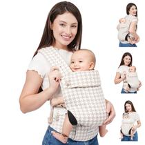 Canguru Ergonômico Koohaoo para Recém-Nascido e Bebê até a Primeira Infância em Algodão Canguru Ergonômico Koohaoo para Recém-Nascido e Bebê até a Primeira Infância em Algodão