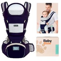 Canguru para Bebê Baby Bear Carregador de Colo Seguro Apoio Ergonômico 12 em 1
