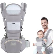 Canguru Para Bebe Confort Seguro C/ Apoio E Bolsa Ergonômico Poliéster Canguru Para Bebe Confort Seguro C/ Apoio E Bolsa Ergonômico Poliéster