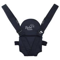 Canguru para Bebê Panda com Sistema Click e Alças Ajustáveis Azul Marinho OEM Canguru para Bebê Panda com Sistema Click e Alças Ajustáveis Azul Marinho OEM