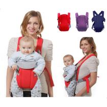 Canguru Para Bebê Passeio Baby Carrier Enxoval Bolsa Conforto Vermelho