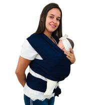 Canguru Para Bebê Wrap Sling Malha Apoio Varias Cores Apoio - Mainha Baby